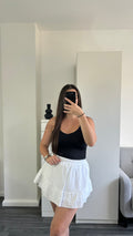 JUPE SHORT GAZ DE COTON