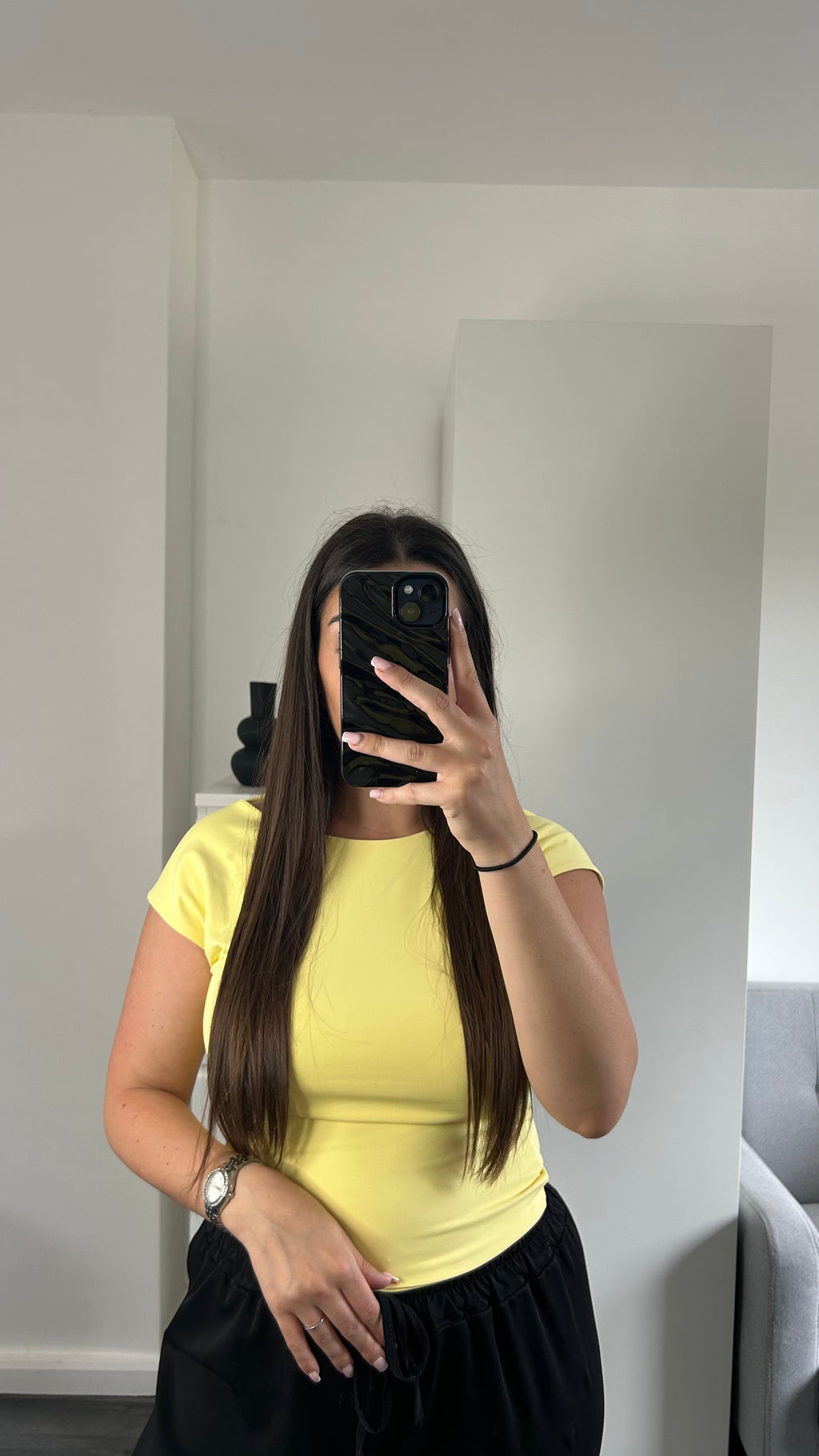 HAUT DOS NU JAUNE
